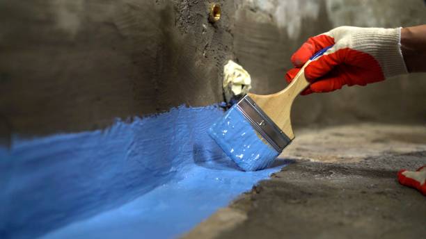 Commercial Emergency Waterproofing project at a Madison, TN business property by SJ Waterproofing Pros